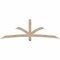 Ekena Millwork Davenport Smooth Timber Gable Bracket, Douglas Fir, 84"W x 28"H x 3 1/2"D x 3 1/2"F, 8/12 Pitch GBW084X28X0404DAV00SDF - alternate 1